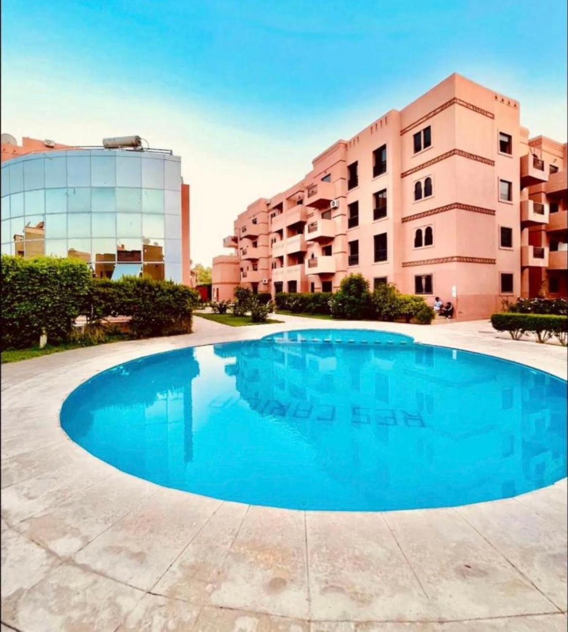 Appartement Malak - Residence Avec Piscine, Wifi, Gardien H24 Marakéš Exteriér fotografie