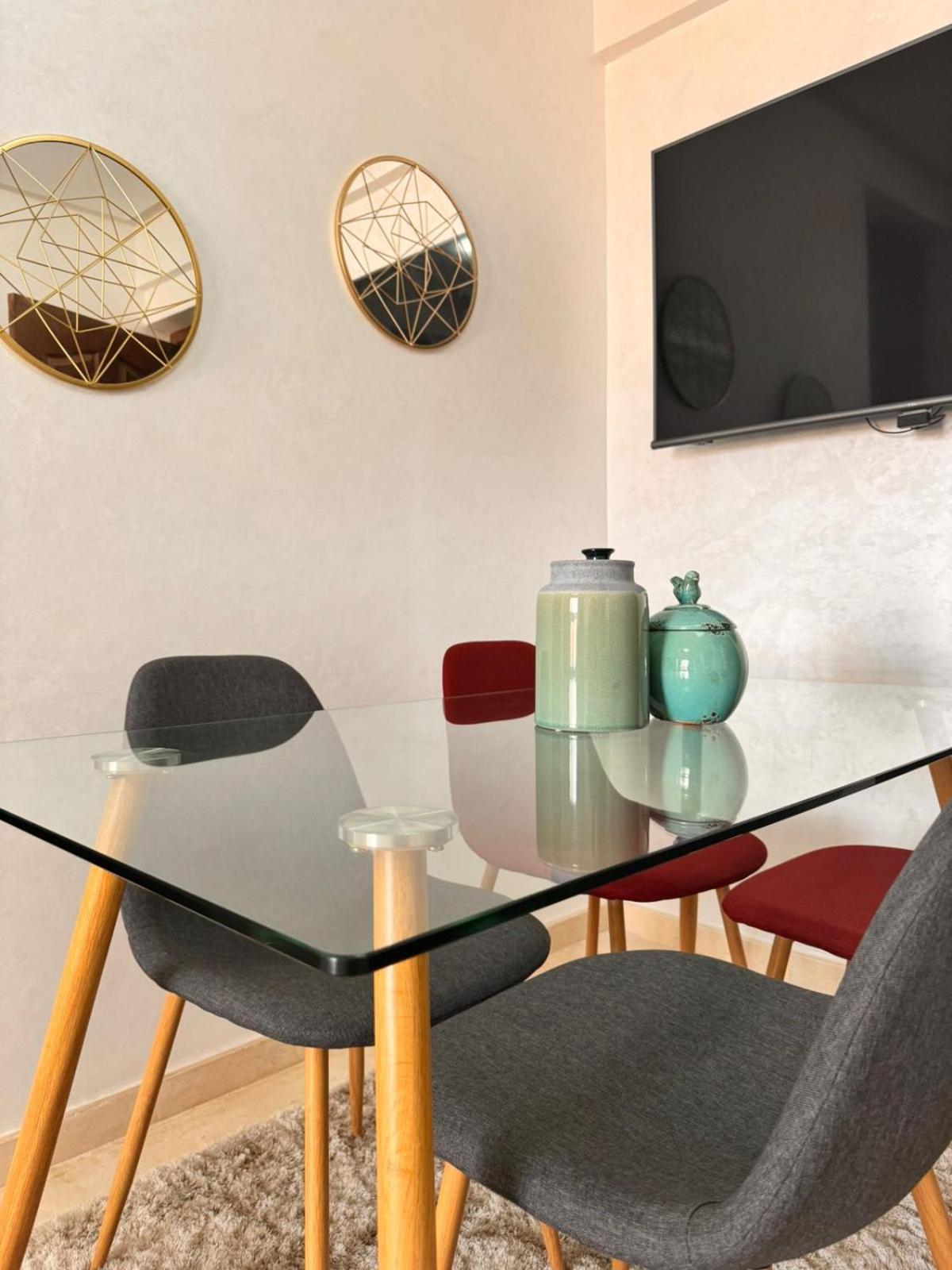 Appartement Malak - Residence Avec Piscine, Wifi, Gardien H24 Marakéš Exteriér fotografie
